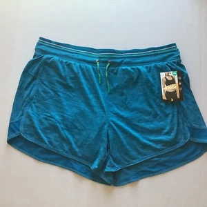 Corto para correr Avia con revestimiento de bicicleta para mujer XL (16-18) azul/verde - Imagen 1 de 20