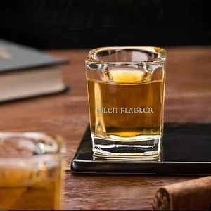 GLEN FLAGLER Whiskey Shot Glass - Picture 1 of 1