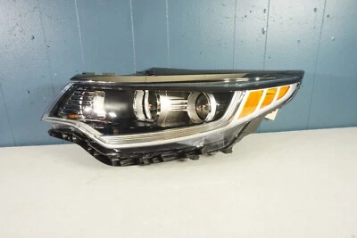 2016-2017-2018 KIA OPTIMA LEFT HEADLIGHT HALOGEN W/OUT LED OEM Foto 1 de 4