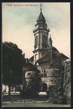 Ansichtskarte Solothurn, Das Baslertor 1911 