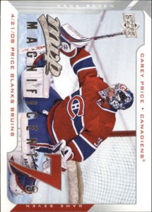 2008-09 Upper Deck MVP Magnificent Sevens #M7CP Carey Price - NM-MT