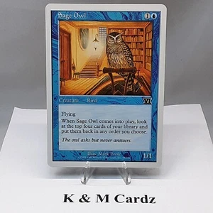 MTG - 6th Edition - Sage Owl - Lightly Played - Picture 1 of 5