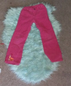 Gymboree Girls Size 7 Pink Corduroy Adjustable Pants - Picture 1 of 3