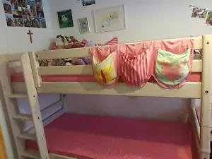 Flexa Hochbett - Doppelbett (Farbe Weiß), gebraucht, In gutem Zustand. - Bild 1 von 6