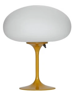 Tall Stemlite Table Lamp by Designline in Yellow -Mid Century Retro Lamps - Picture 1 of 6