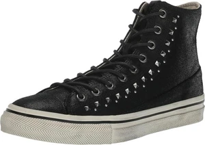 John Varvatos Herren Vulc Multi Stud Sneaker 9,5, schwarz - Bild 1 von 1