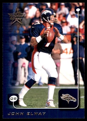 John Elway 1999 Leaf Rookies & Stars #61 Broncos NFL READ FREE SHIP AutographDen - Image 1 of 2