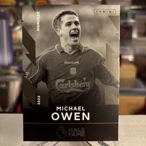 Michael Owen 2022 Panini Premier League Hall of Fame EPL SSP ⭐️ MINT GEM? - Picture 1 of 3