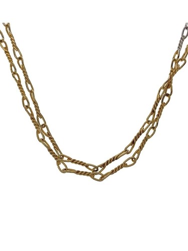 Collana Christian Dior GLD senza top uomo usata