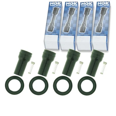 Bota de bobina de encendido NGK de 4 piezas para Kia Rio 2006-2011 1,6 L L4 - Direct Spark dw Foto 1 de 4