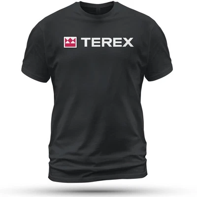 Camiseta Terex Cranes Logo Divertida Talla S-5XL Hecha en EE. UU. Foto 1 de 2