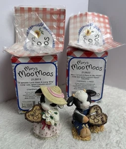 Mary Moo Moos Lot A Whittle Love Goes A Long Way Moo Carved A Place in My Heart - Picture 1 of 18