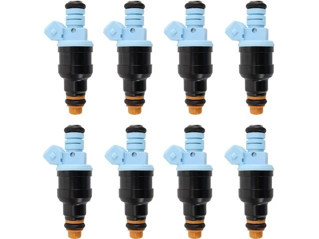 TRQ 39YW79Q Fuel Injector Set Fits 1987-1989 Ford E150 Econoline Club Wagon - Image 1 of 1