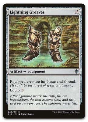 Lightning Greaves #260 (NM) Commander 2016 C16 Magic MTG - Image 1 of 2
