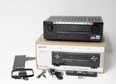 Denon AVR-S770H 7.2-Channel 8K Network A/V Receiver - Image 1 of 4