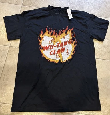 Camiseta Wu Tang Clan Negra Manga Corta Talla Mediana (38/40) Nueva Con Etiquetas Foto 1 de 4