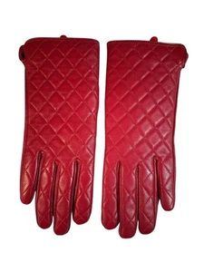 Chico's gesteppte Read Lederhandschuhe Gr. S/M - Bild 1 von 5