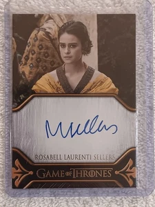 2024 Game of Thrones Legends The Realm ROSABELL LAURENTI SELLERS Autograph Auto - Bild 1 von 2