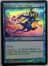 MAGIC THE GATHERING 2005 SAVIORS OF KAMIGAWA FOIL SHINEN OF FLIGHT'S WINGS CARD