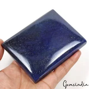 Fabulosa gema certificada de pirita lapislázuli corte baguette de oro azul natural de 2350 quilates - Imagen 1 de 6