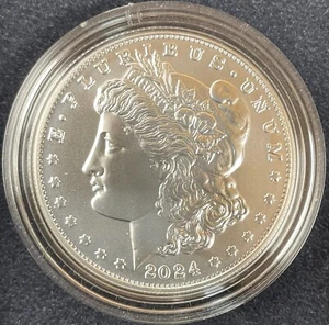 2024 Morgan Silver Dollar Uncirculated BU Coin 24XE .999 OGP Box & COA *In Hand* - Picture 1 of 6