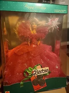 Happy Holidays Special Edition 1990 BARBIE Doll New Sealed - Picture 1 of 2