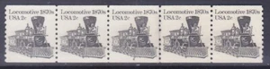 US 1897A MNH 1982 2¢ Locomotive Plate No Coil PNC5 Plate 6 Line - Picture 1 of 1