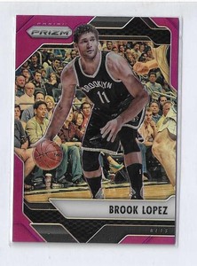2016-17 Panini Prizm Prizms Purple #163 Brook Lopez /75