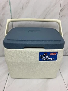 Vintage Coleman Lil' Oscar #5272 Blue Mini Cooler 6-pack 1984 - RARE COLORWAY - Picture 1 of 7