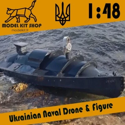 MODELKIT.FR 1:48 - Drone Naval Ukrainien & figurine