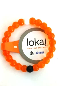 Lokai Bracelet Orange Mental Health Awareness Small New With Tags - Picture 1 of 1