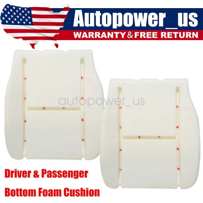For 2007-2014 Chevy Silverado 1500 2500 3500 HD Both Bottom Seat Foam Cushion — 第 1/4 张图片