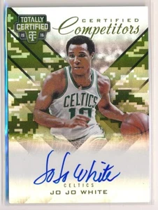 2015-2016 Totally Certified Competitors Autographs Camo Jo Jo White Auto HOF /25 - Picture 1 of 2