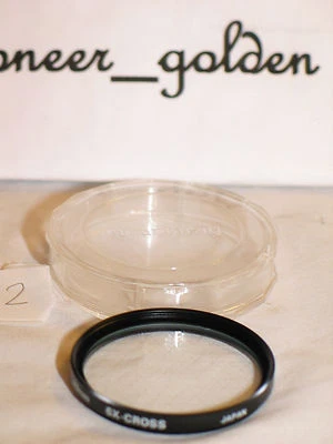 QUANTARAY 49mm 6X CROSS SCREEN filter in a box for slr camera and video - Image 1 of 2