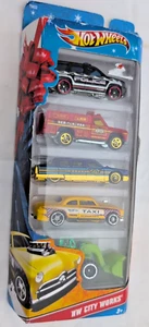 2010 Hot Wheels HW City Works 5 Pack 1:64 Diecast See Pictures - Picture 1 of 6