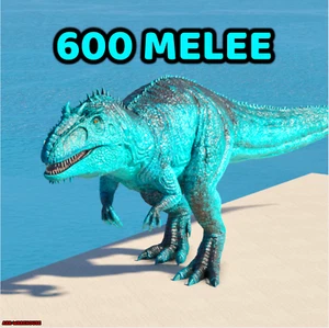 600 Melee Tron Giganotosaurus Adult - Giga - Ark Ascended Crossplay PVE ASA - Picture 1 of 7