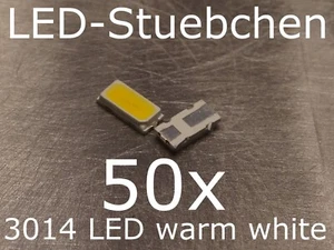 50x 3014 LED Warmweiss - Bild 1 von 1