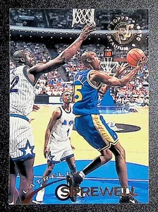 LATRELL SPREWELL 1994-95 TOPPS TSC GOLDEN STATE WARRIORS BASKETBALL CARD #45 - Picture 1 of 2