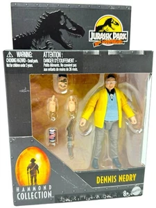 Jurassic Park Dennis Nedry Hammond Collection MATTEL - Moc NEU - INKgrafiX TOYS - Bild 1 von 8