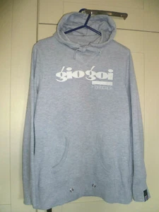 GIO-GOI - ORIGINAL "FLASHBACK '88" LIGHT GREY HOODIE (MEDIUM) - Picture 1 of 4