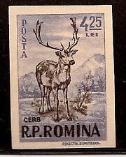 ROMANIA 1956 ANIMALS HUNTING WILDS IMPER SC # 1093 MVLH