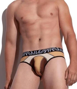 Ropa Interior Sexy Marco Brief Flux Media Luna Firma Abierta Espalda Desnudo 1 - Imagen 1 de 4
