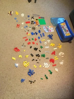 Pre Owned Lego Blue Box 6166.  With Manual.  What You See Is What You Get. - Image 1 of 4