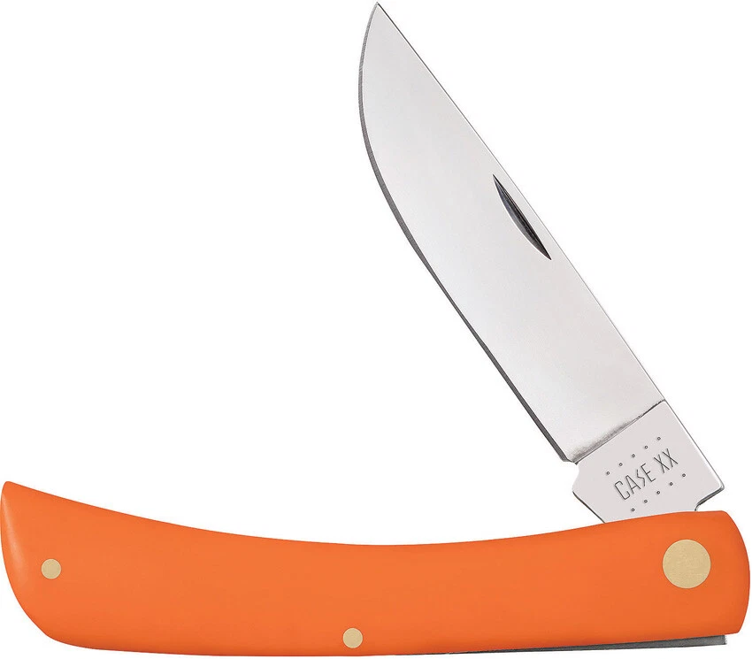 Cuchillo de Bolsillo Case Cutlery Sod Buster Naranja Plegable Punto de Caída Tru-Sharp 80512 Foto 1 de 1