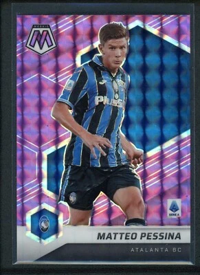 2021-22 MATTEO PESSINA 11/49 PANINI MOSAIC SERIE A PURPLE - Image 1 of 2