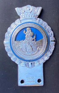ST CHRISTOPHER J R GAUNT EMAILLE OLDTIMER ABZEICHEN EMBLEM ABZEICHEN - Bild 1 von 2