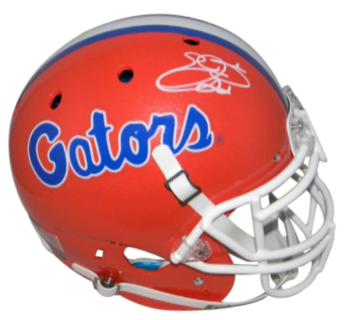 CASCO AUTÉNTICO TAMAÑO COMPLETO AUTOGRAFIADO FIRMADO POR EMMITT SMITH FLORIDA GATORS JSA Foto 1 de 1