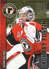 Zachary Fortin 2012-13 Quebec Remparts Rookie Card