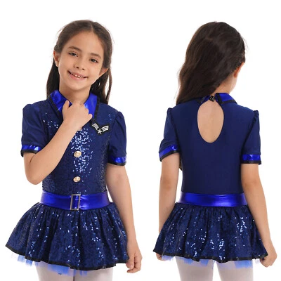 Kids Unisex Doctor Nurse Costume Party Uniform Fancy Short Sleeve 4Pcs House - Image 1 of 4