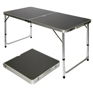 Campingtisch ca.120x60cm Klapptisch Koffertisch Falttisch Hocker Aluminium Tisch - Bild 1 von 11